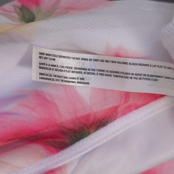 ANTHROPOLOGIE Daily PRACTICE New Mini Dress Size XL Sleeveless Scoop Floral Pink - Picture 12 of 15